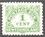 Newfoundland Scott J1a Mint VF (P10.3x10.1)